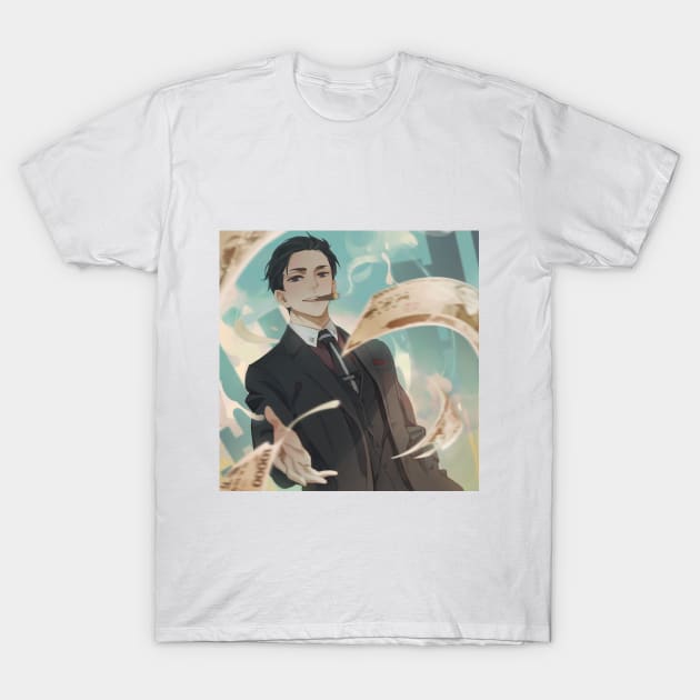 The Millionaire Detective - Daisuke T-Shirt by Atin